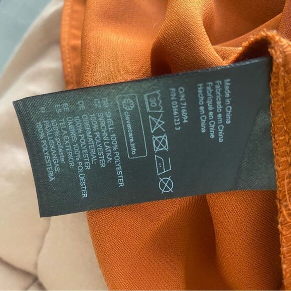 H&M 3/4 Tab Sleeve Drawstring Dress, Size 12. - Picture 7 of 7
